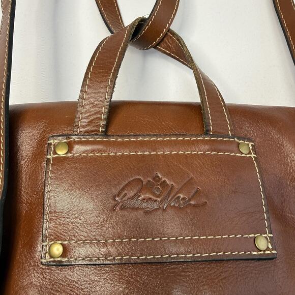 Patricia Nash Luzille Backpack Womens Leather Tassel Zip Fold Over main image 10
